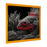 Mysterious Tropical Fish In Blue And Red III