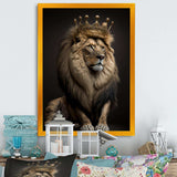 Portrait Of A Lion King I