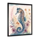 Cute Baby Seahorse In The Deep Sea II