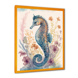 Cute Baby Seahorse In The Deep Sea II