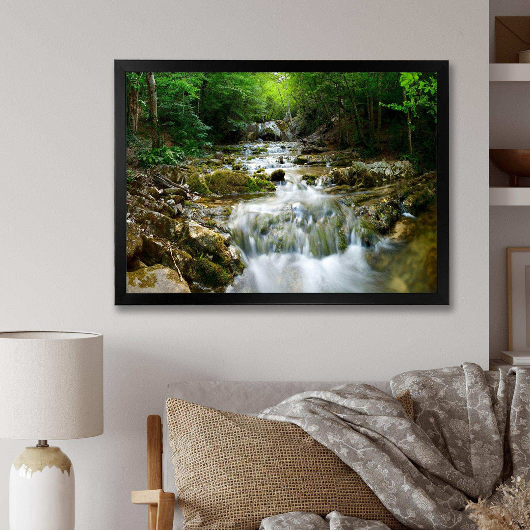Natural Spring Waterfall