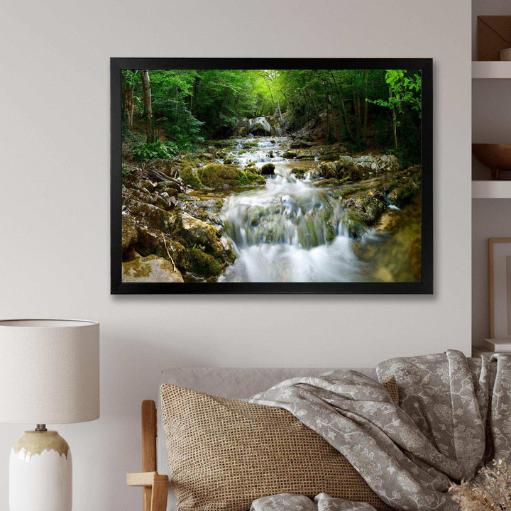 Natural Spring Waterfall