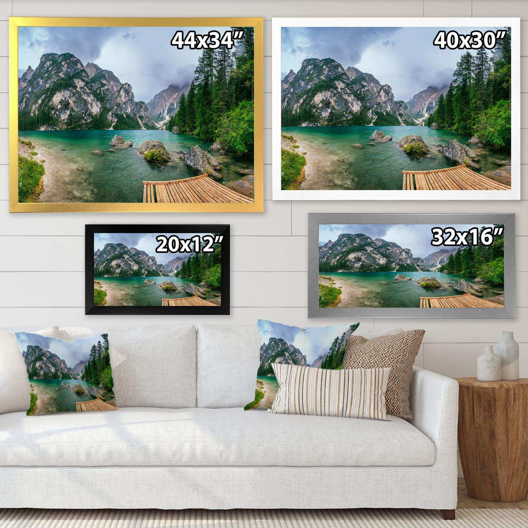 Lake Between Mountains