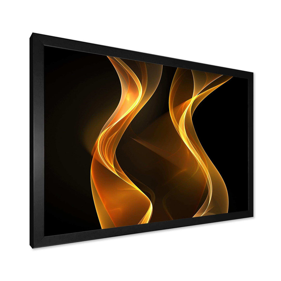 Straight Pink Waves - Modern Bedroom Wall Art