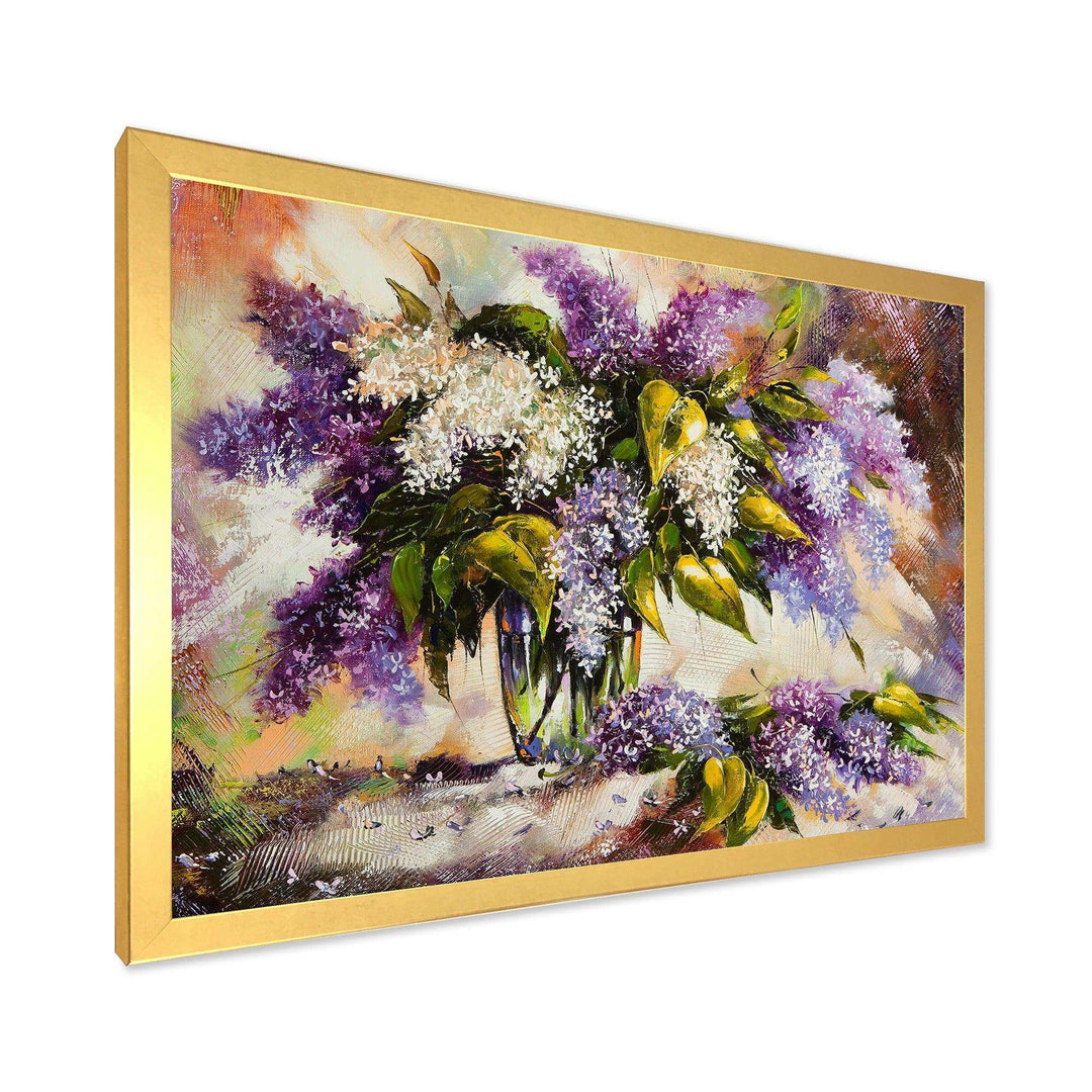 Lilac Bouquet in a Vase