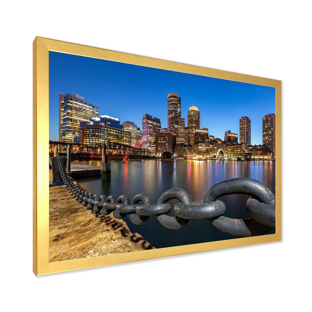 Boston Skyline at Dusk