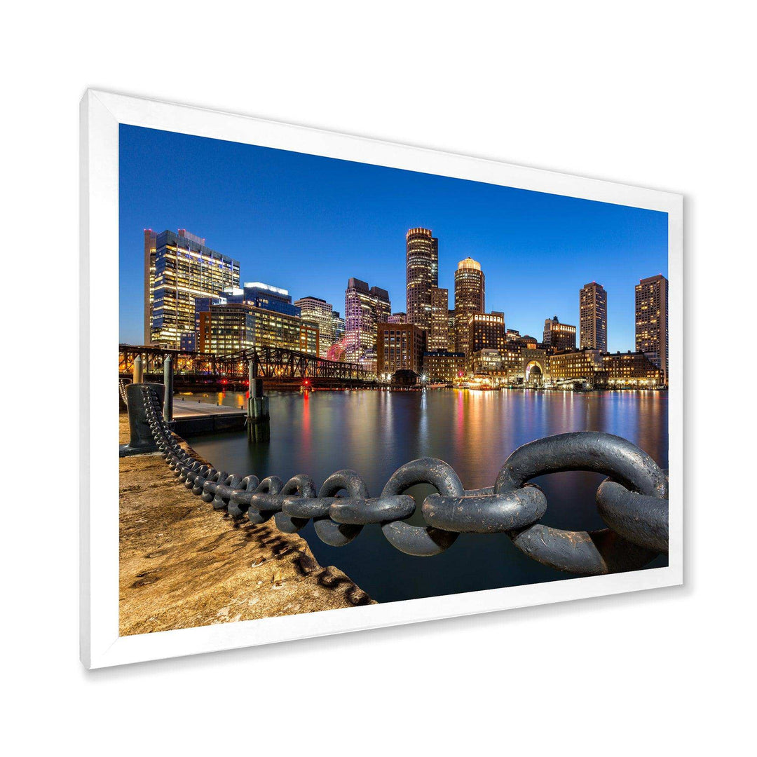 Boston Skyline at Dusk