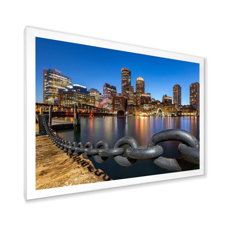 Boston Skyline at Dusk