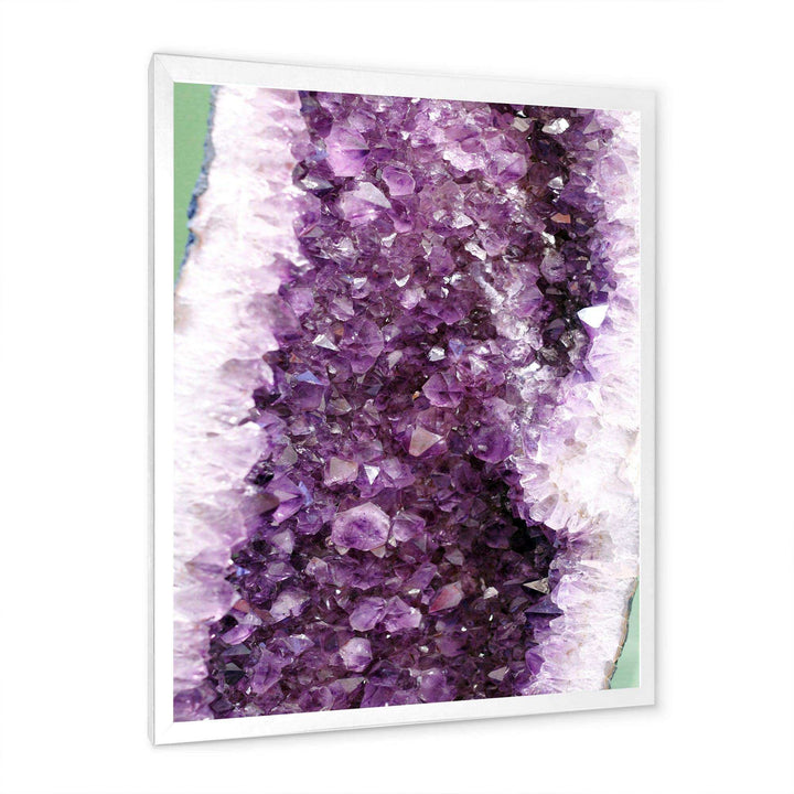 Purple Precious Stones - Modern Bedroom Wall Art
