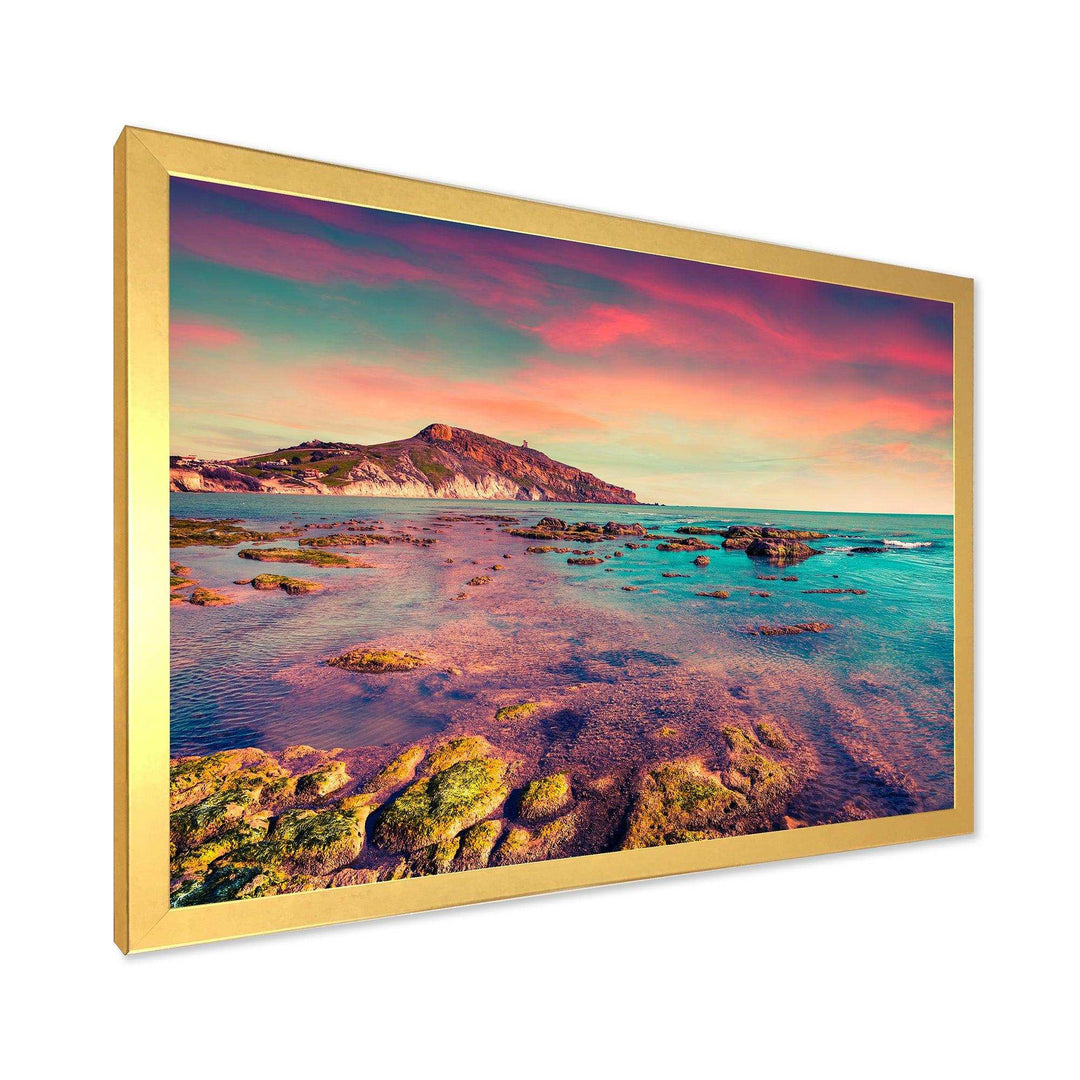 Giallonardo Beach Colorful Sunset