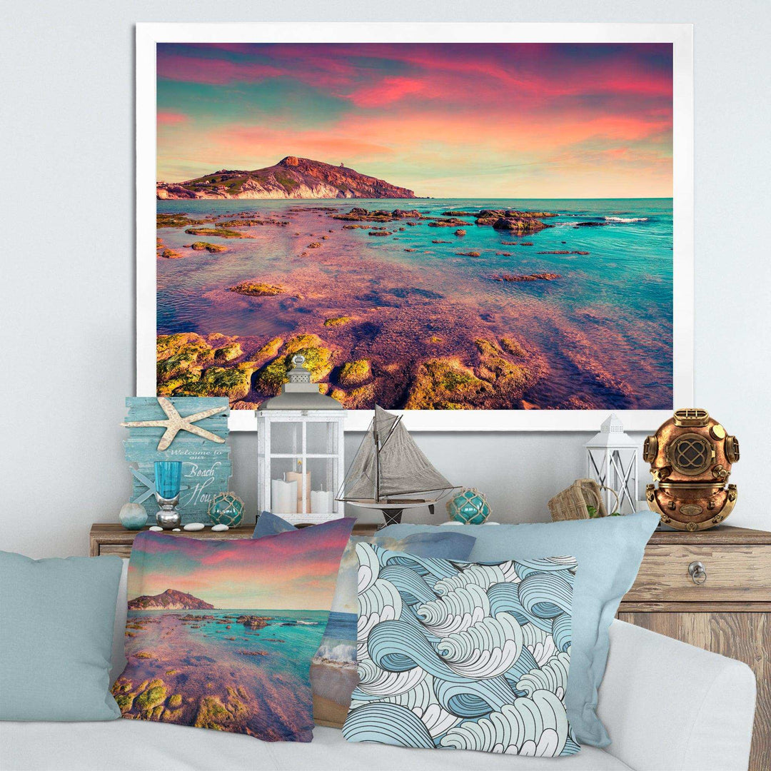 Giallonardo Beach Colorful Sunset