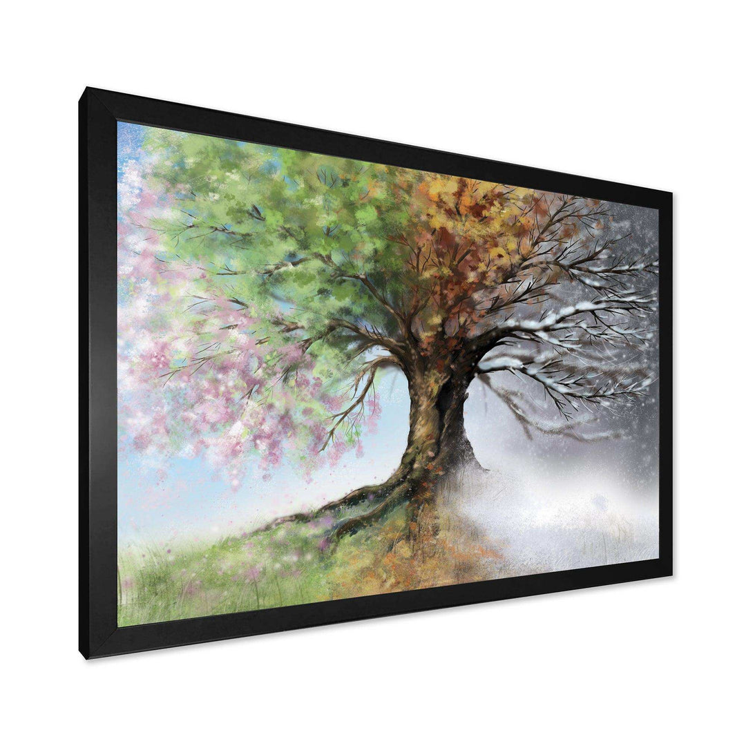 Tree with Four Seasons