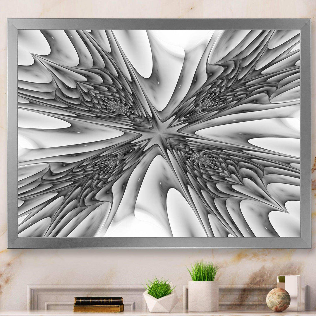 Fractal Magical Depth - Modern Living Room Wall Decor