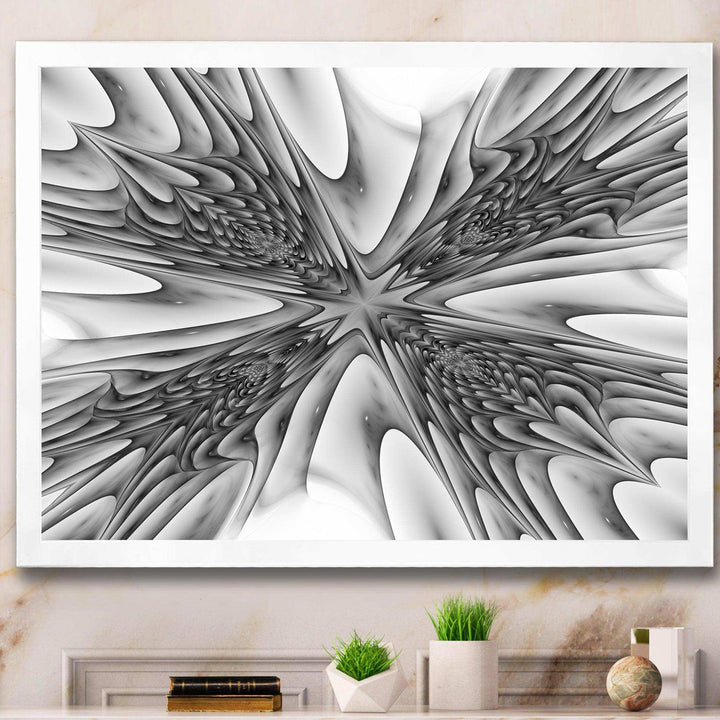 Fractal Magical Depth - Modern Living Room Wall Decor