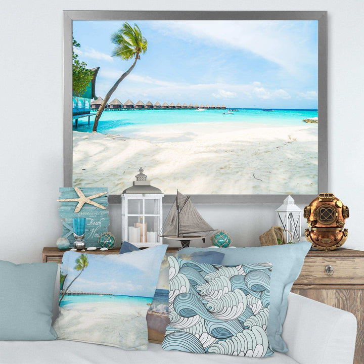 Tropical Maldives Island