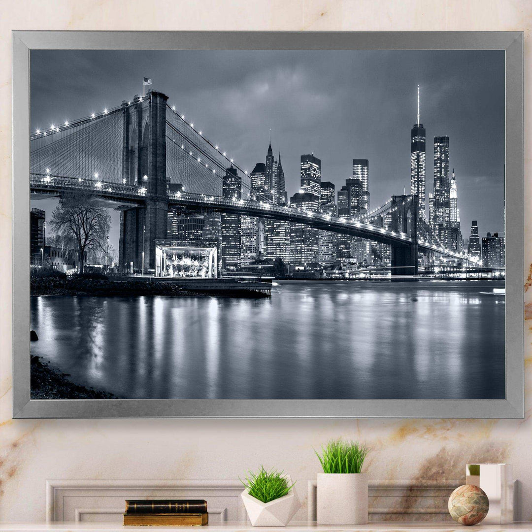 Panorama New York City at Night