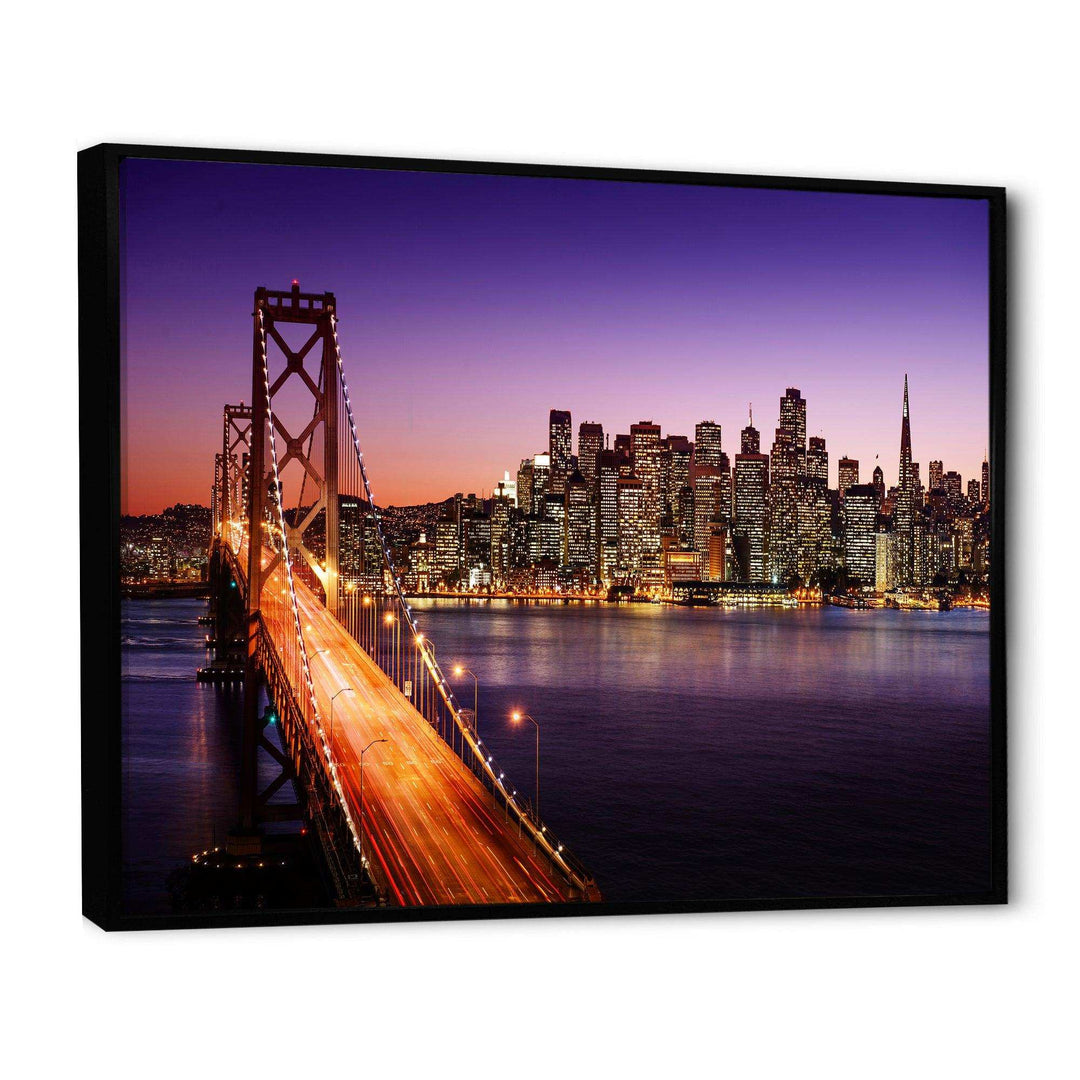 San Francisco skyline and Bay Bridge