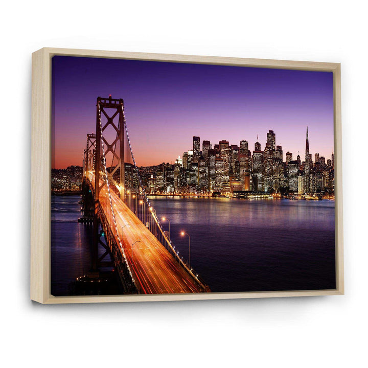San Francisco skyline and Bay Bridge