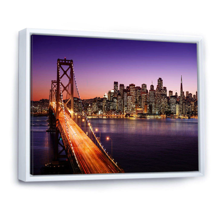 San Francisco skyline and Bay Bridge