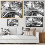 Black and White View of Paris Paris Eiffel Tower