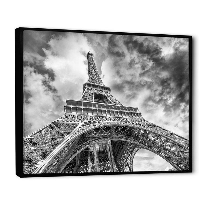 Black and White View of Paris Paris Eiffel Tower