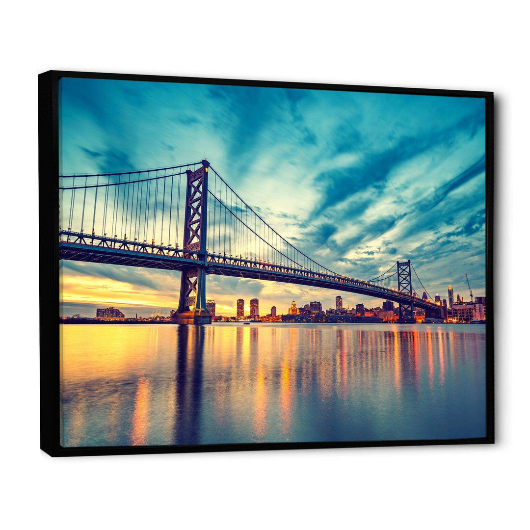 Ben Franklin Bridge in Philadelphia