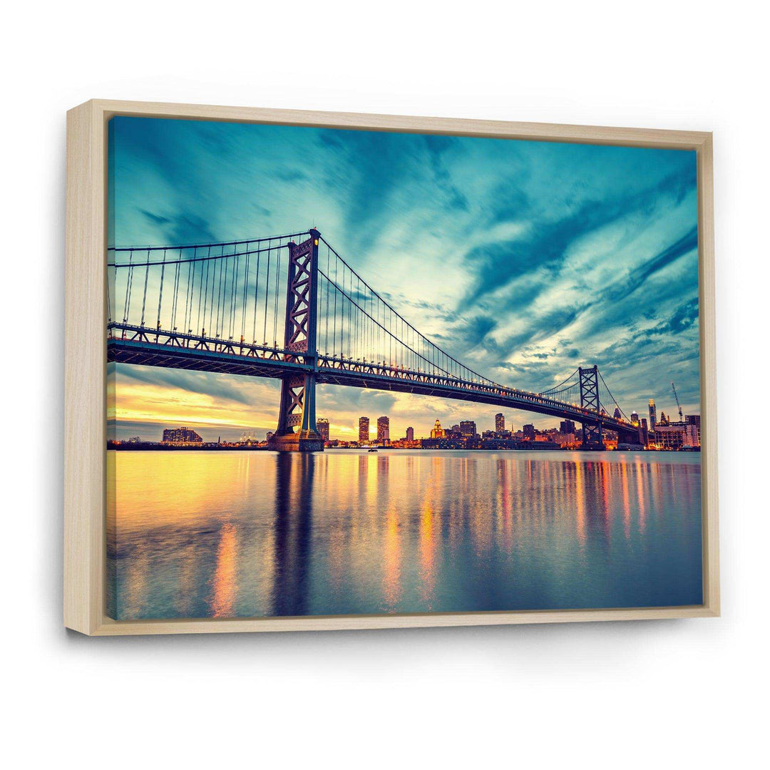 Ben Franklin Bridge in Philadelphia