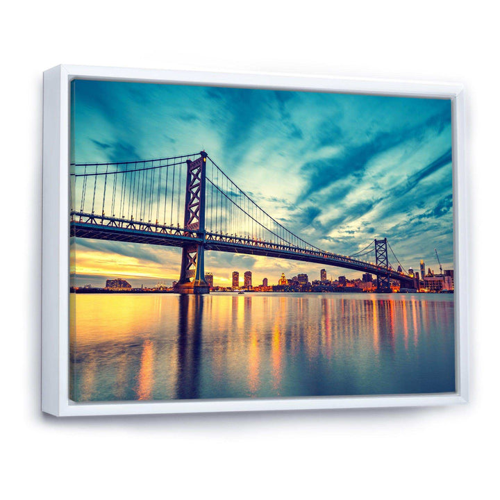 Ben Franklin Bridge in Philadelphia