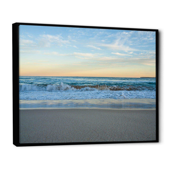 Blue Splashing Scene Beach