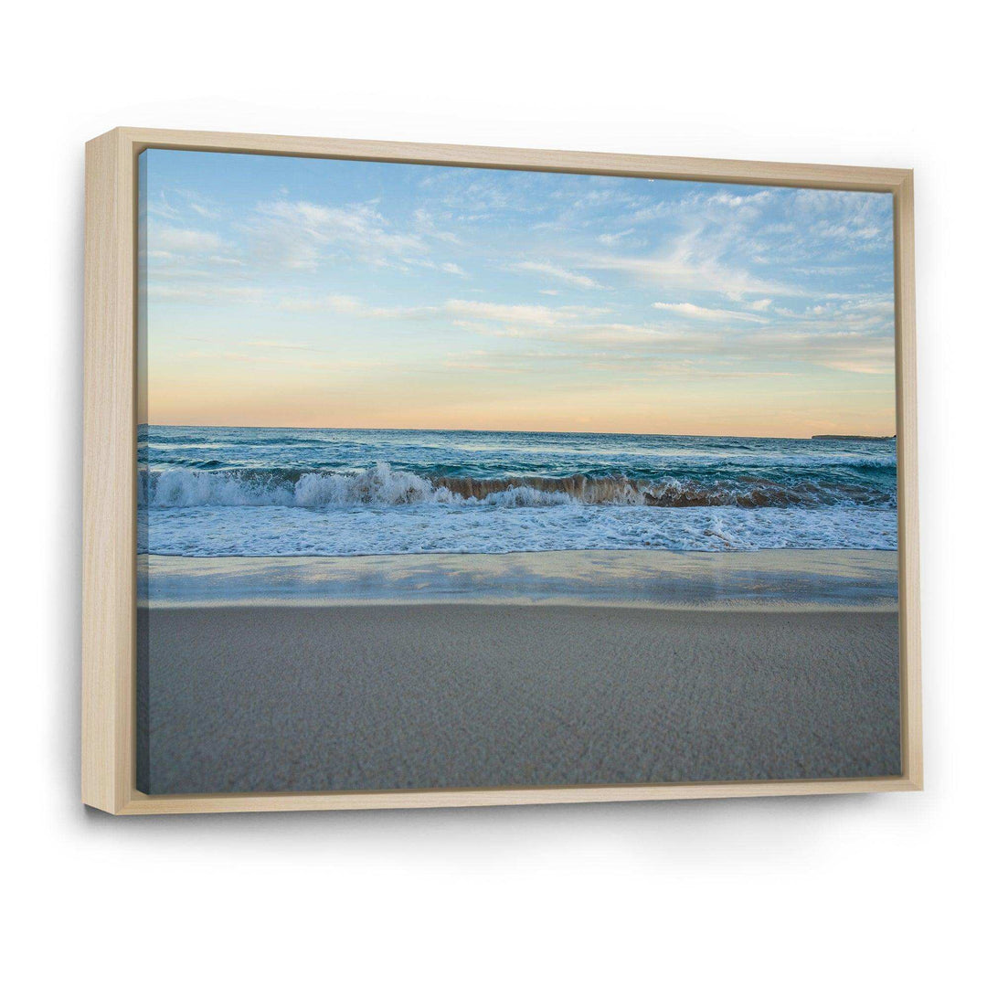 Blue Splashing Scene Beach