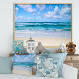 Serene Blue Tropical Beach
