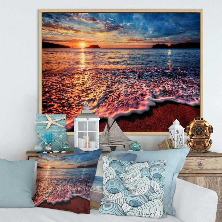Peaceful Evening Beach View
