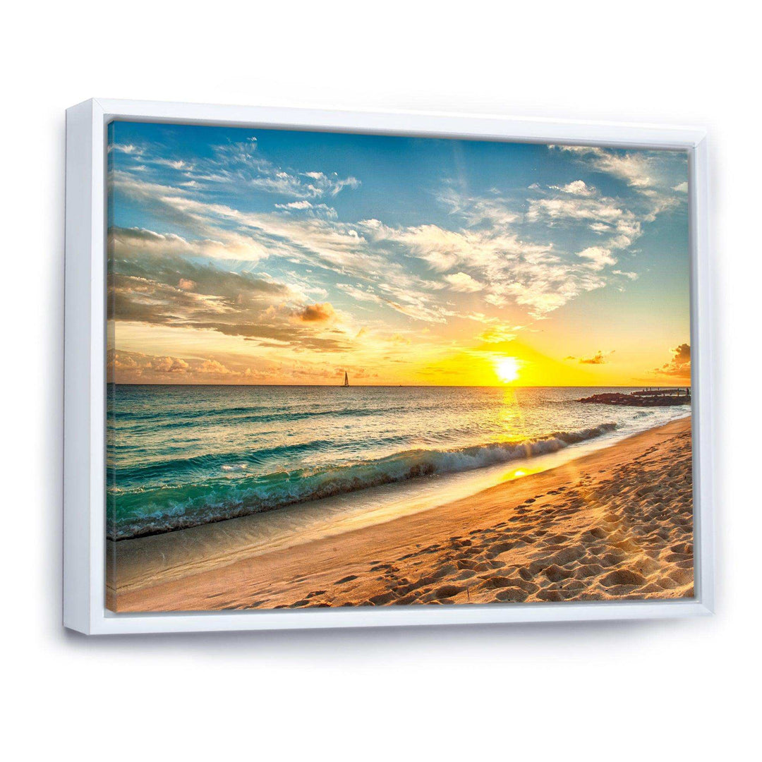 White Beach in Island of Barbados