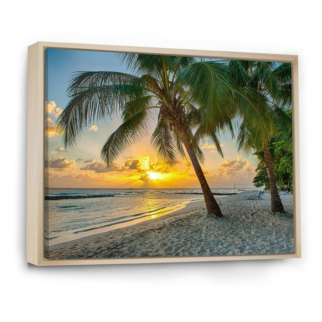 Beach in Caribbean Island of Barbados