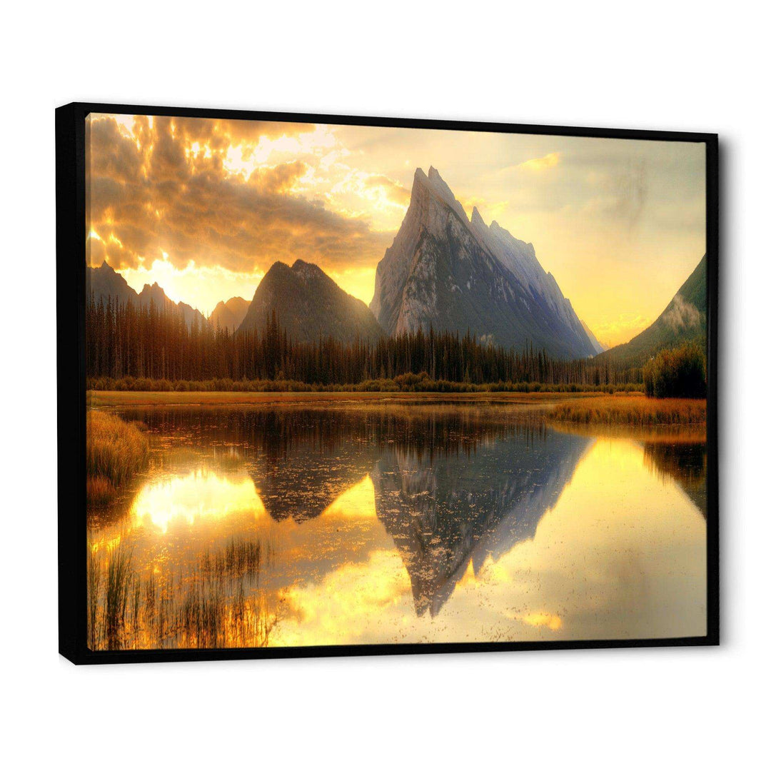 Vermillion Lake Sunrise in Banff Park