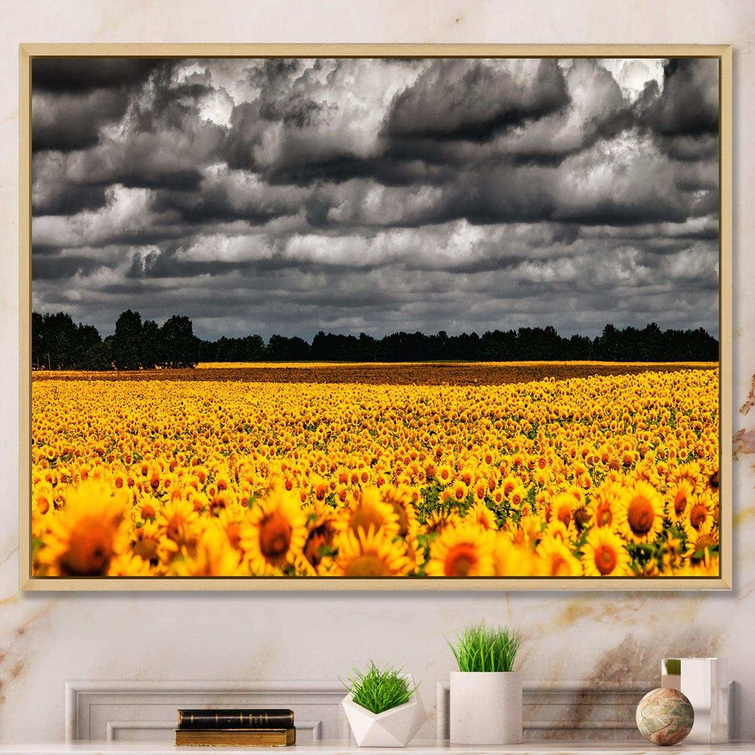 Van Gogh Summer with Clouds