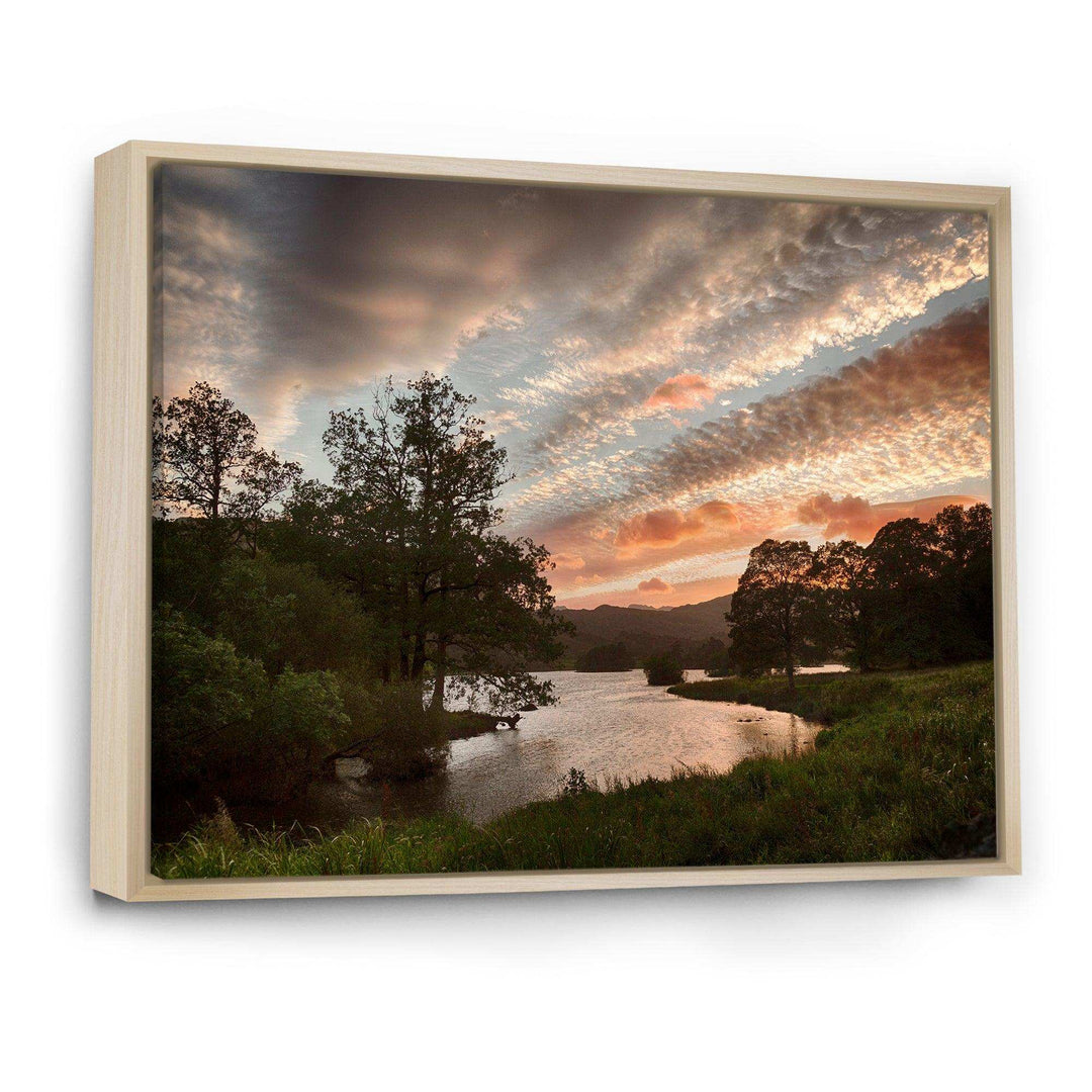 Sunset over Rydal Waters