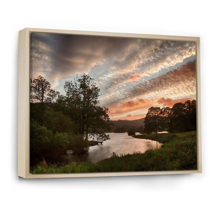 Sunset over Rydal Waters