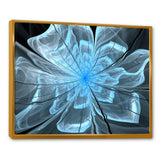 Light Blue Flower with Large Petals