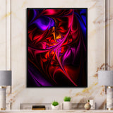 Multi Colored Magenta Stained Glass