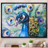 Beautiful Peacock Watercolor