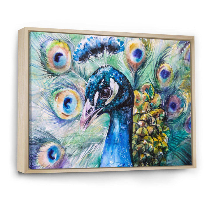 Beautiful Peacock Watercolor