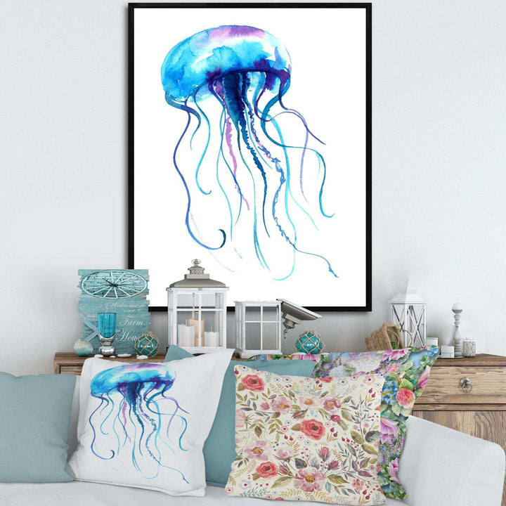 Large Light Blue Jellyfish