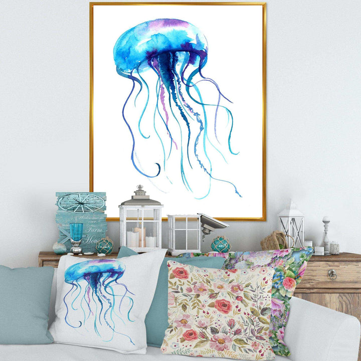 Large Light Blue Jellyfish