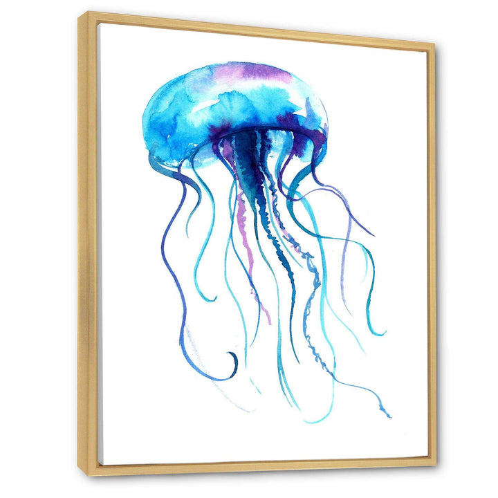 Large Light Blue Jellyfish