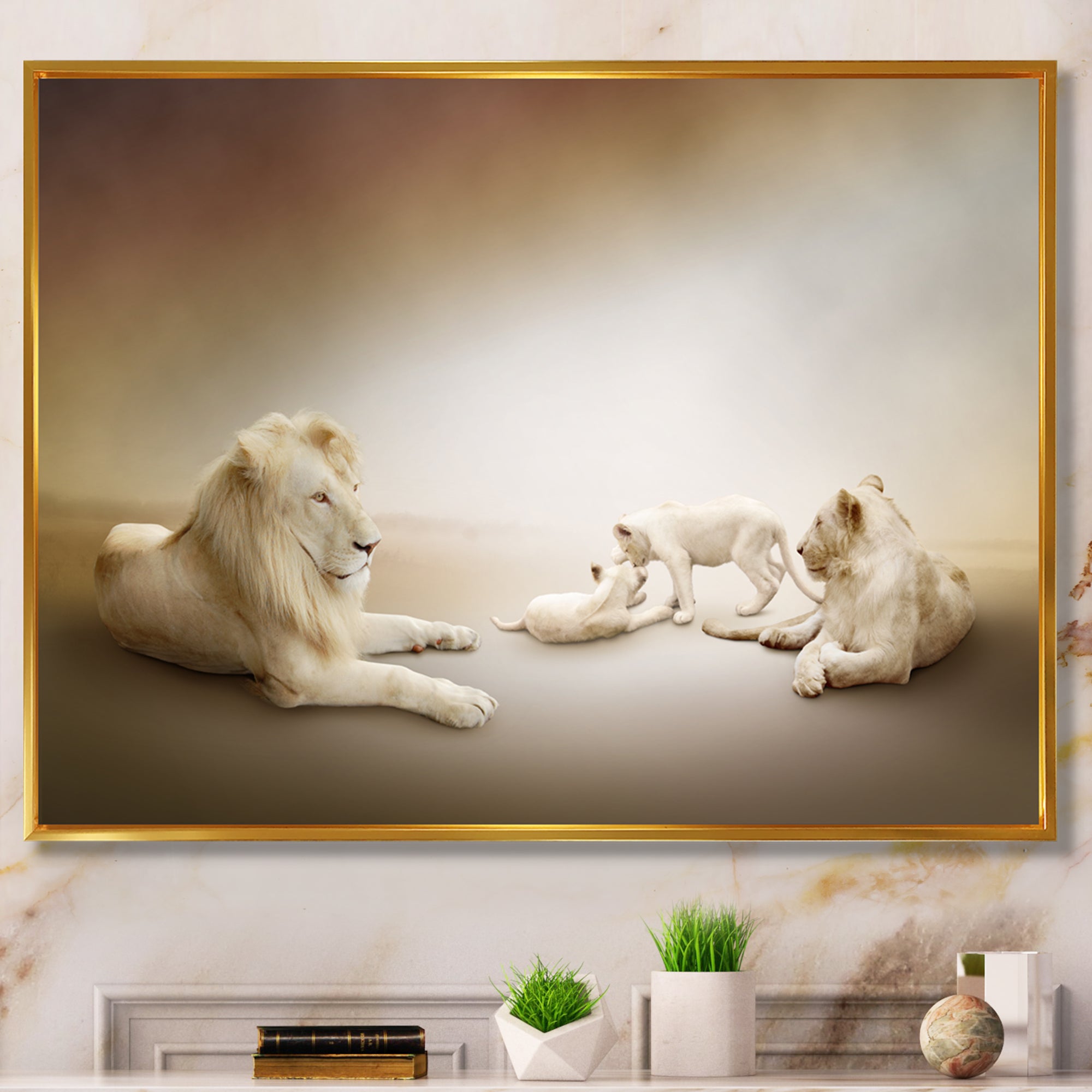 White Lion Family