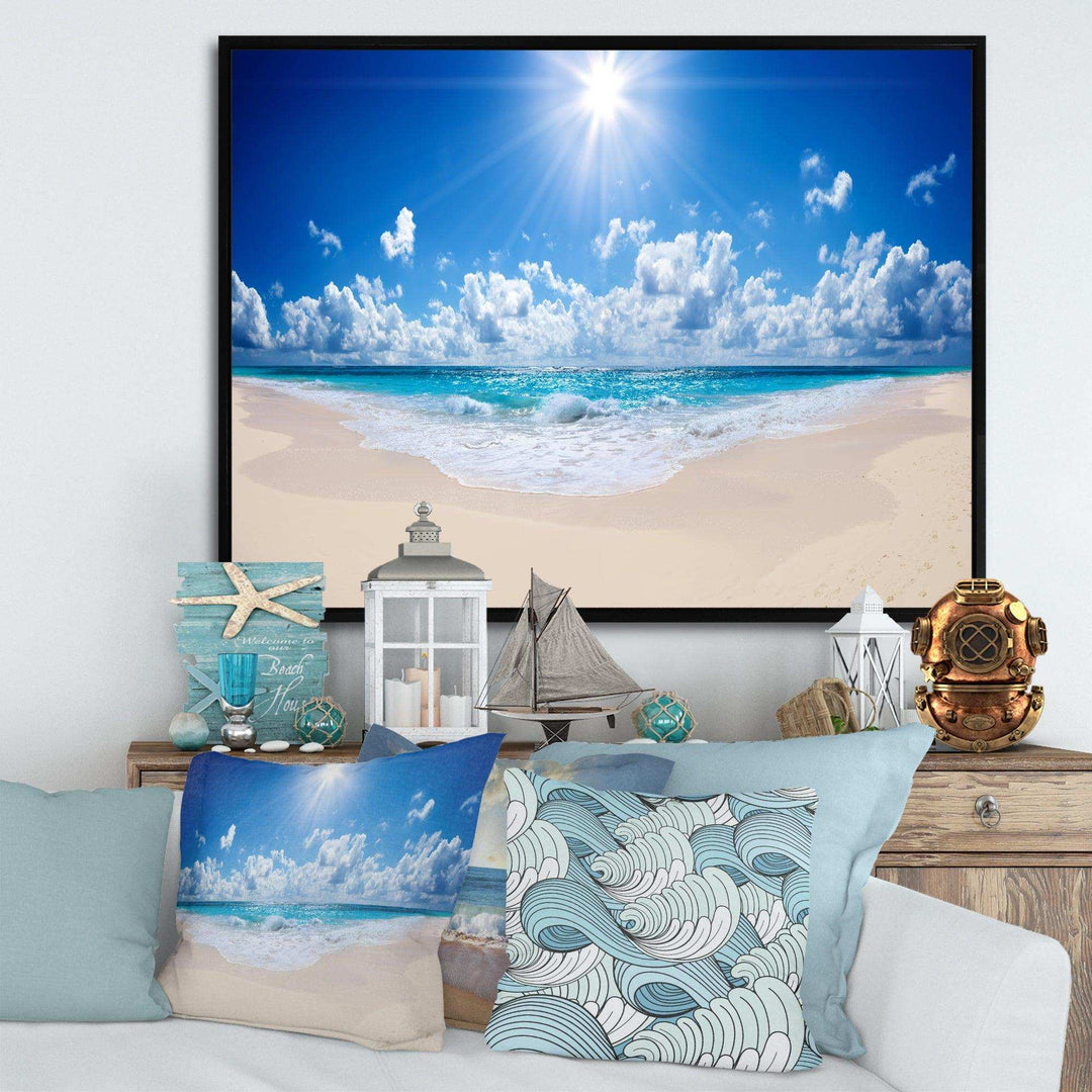 Beautiful Tropical Beach Panorama