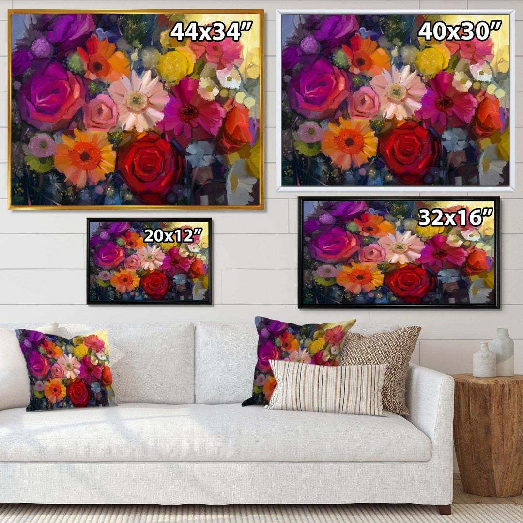 Bouquet of Rose Daisy and Gerbera