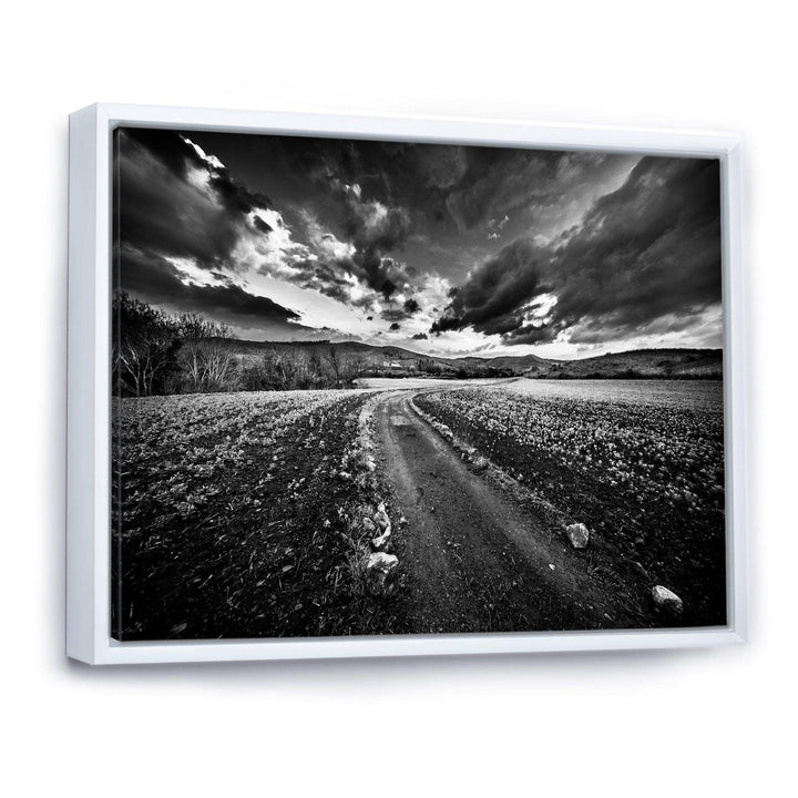 Black White Landscape from Sardinia
