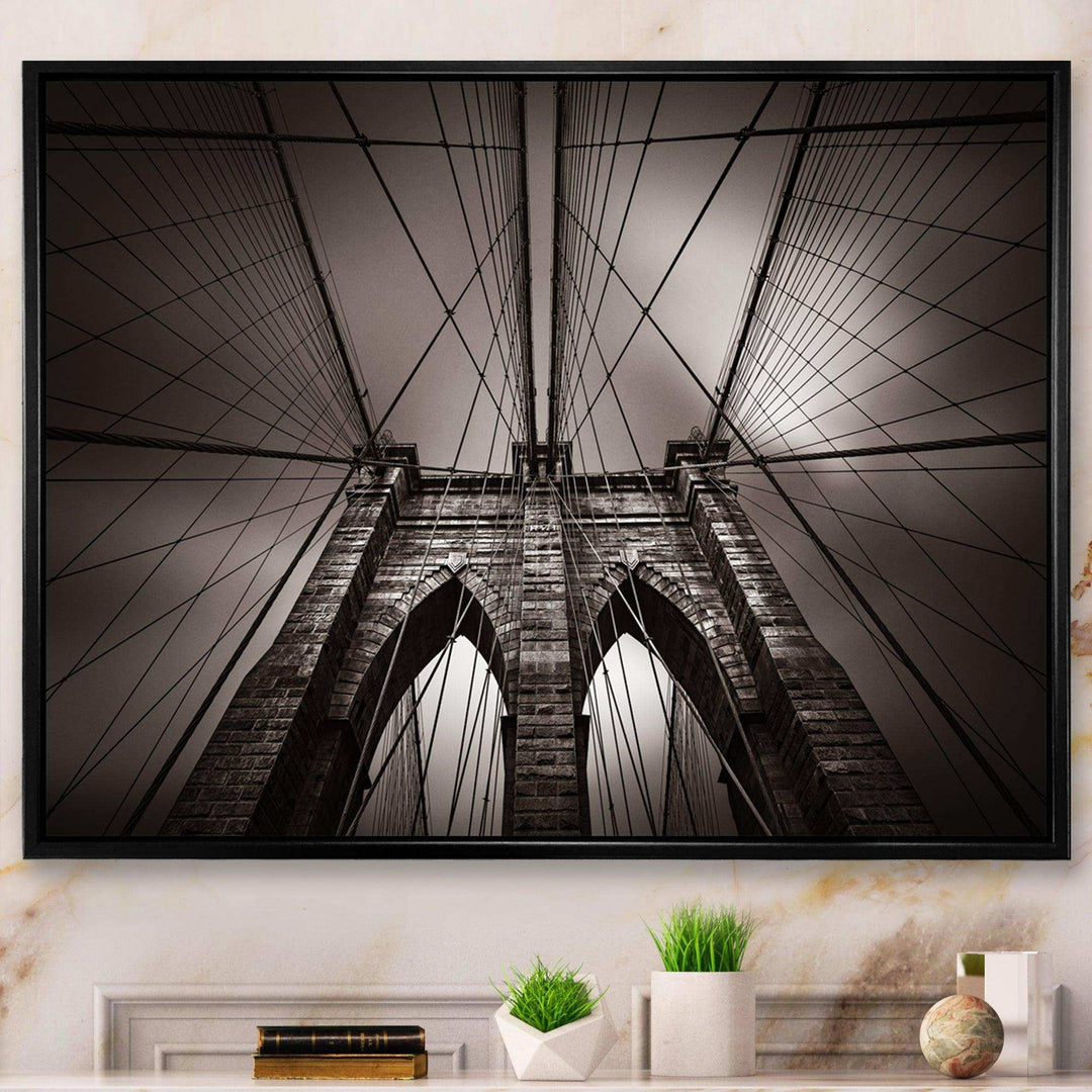Brooklyn Bridge in NYC USA